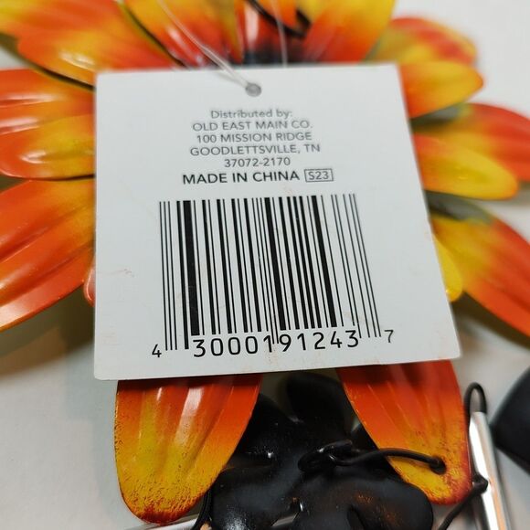 Trueliving Indoor Outdoor Multicolor Flower Wind Chime Sunflower Daisy Floral - Picture 7 of 10